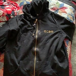 BRAND NEW WITH TAG BCBG Sequined Black Jacket